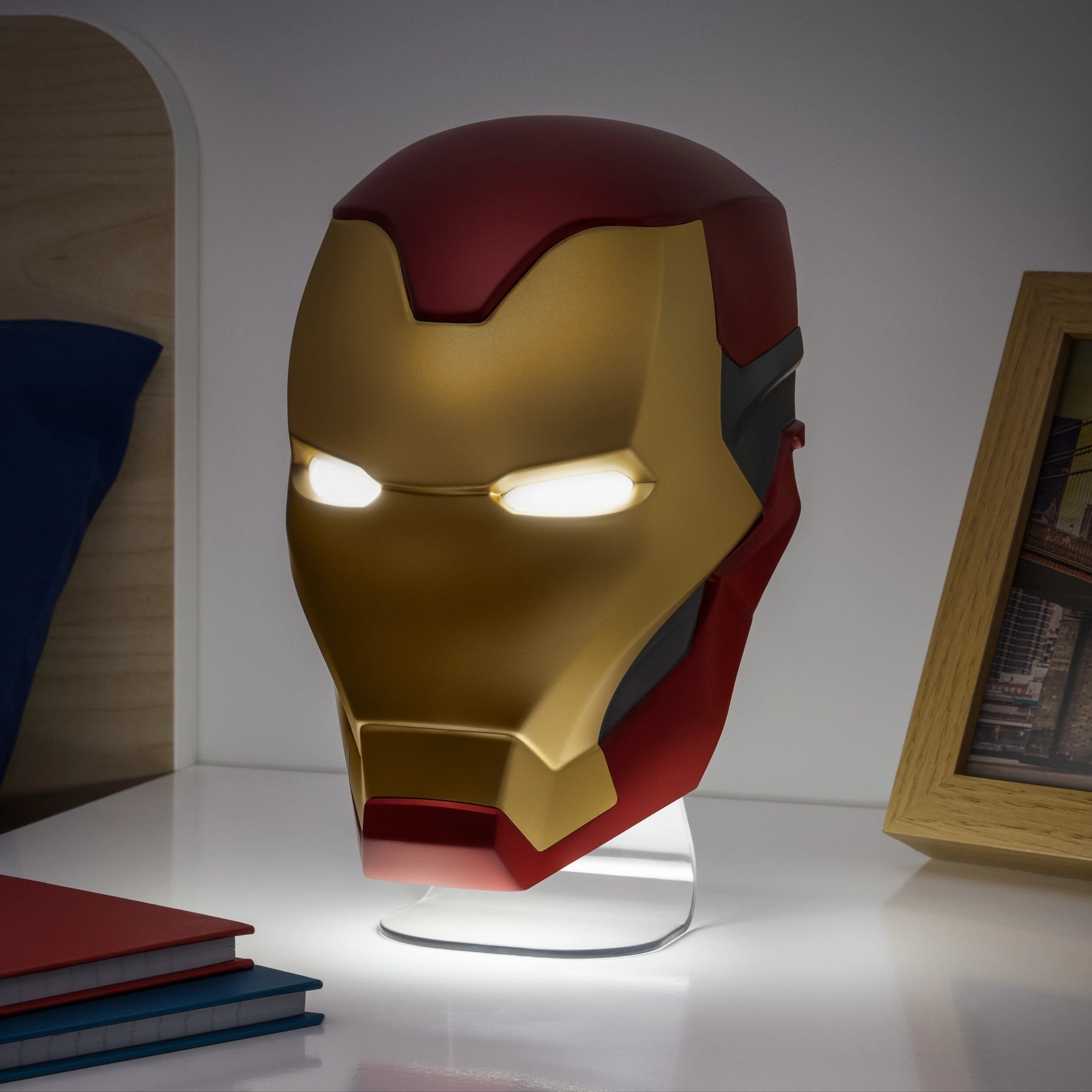 Marvel Comics Avengers Iron Man Mask Light