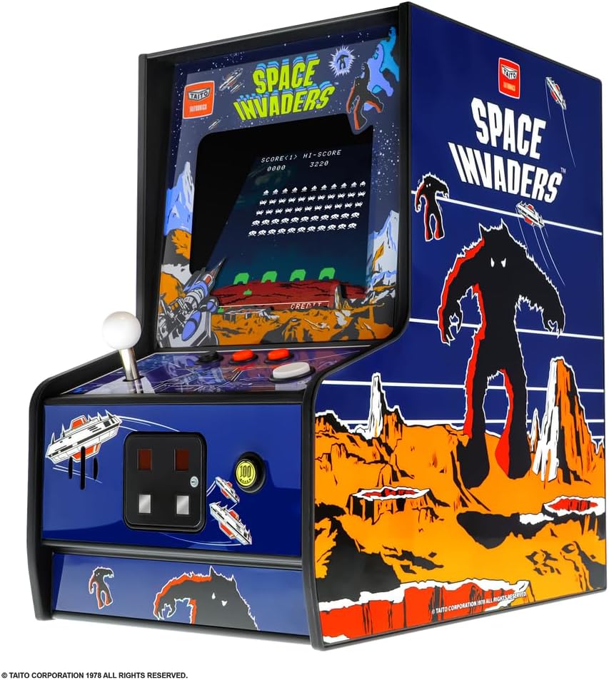 Space Invaders Collectible Retro -My Arcade - Micro Player 6.75 (Premium Edition)