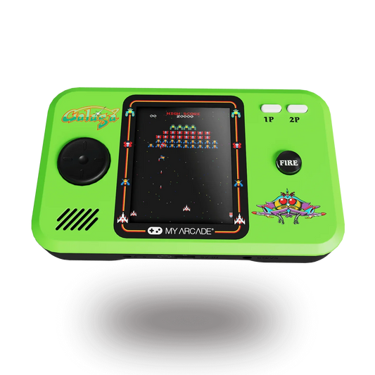 My Arcade - Pocket Player Galaga Portable Gaming System (3 Games In 1)